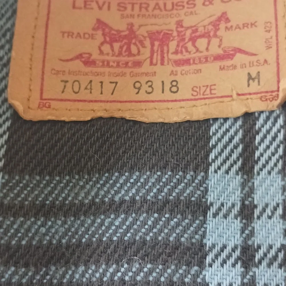 Levi's vintage lined jean jacket - Picture 3 of 8